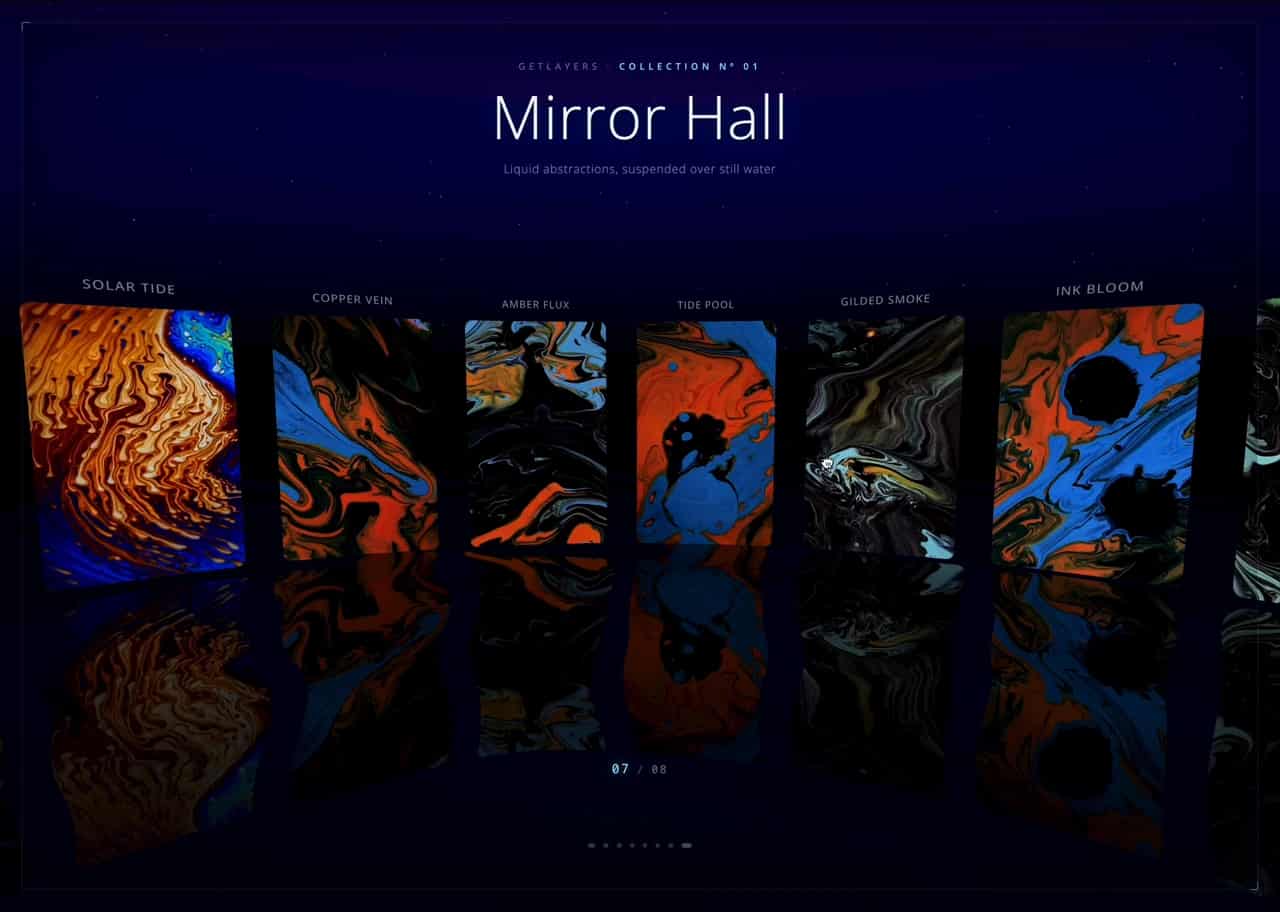 Mirror Hall visual preview