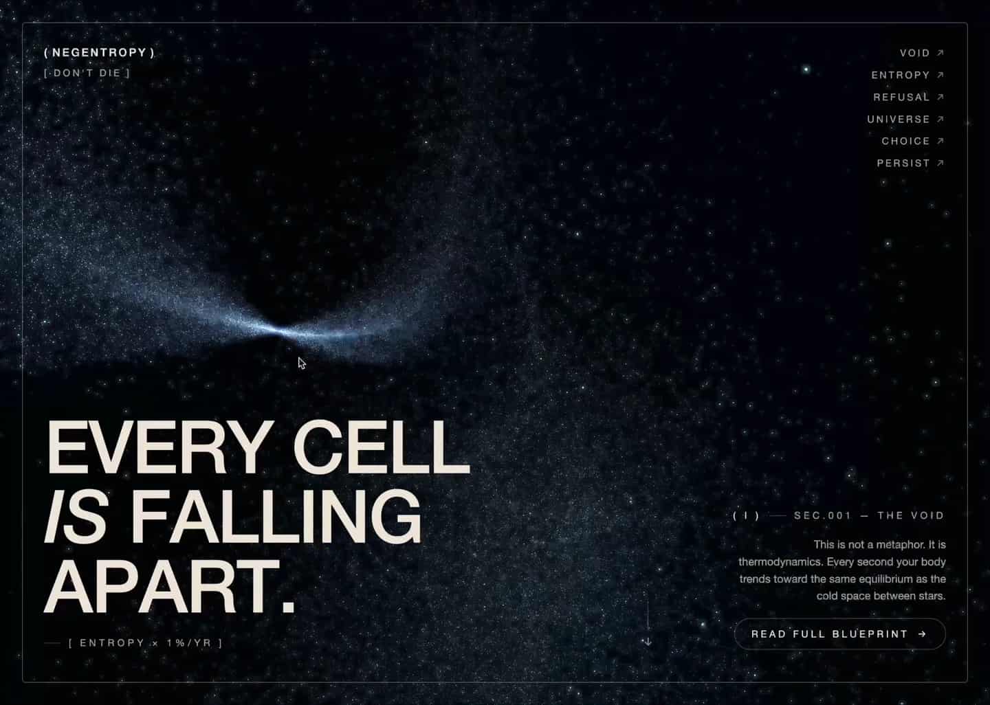 Negantropy visual preview