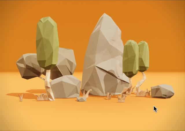 Orange Monolith Grove visual preview