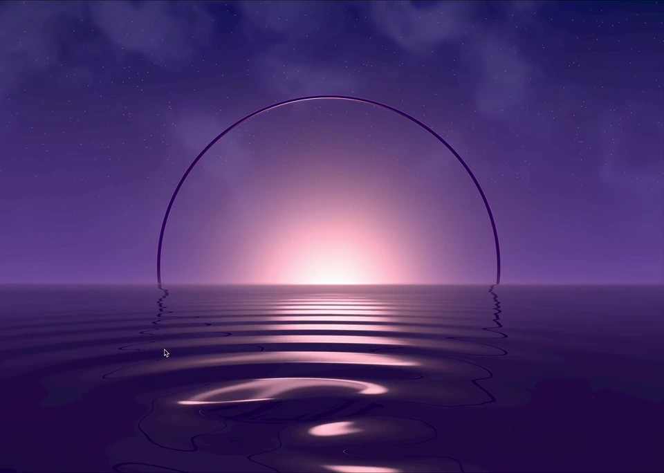 Halcyon Gate — Night visual preview