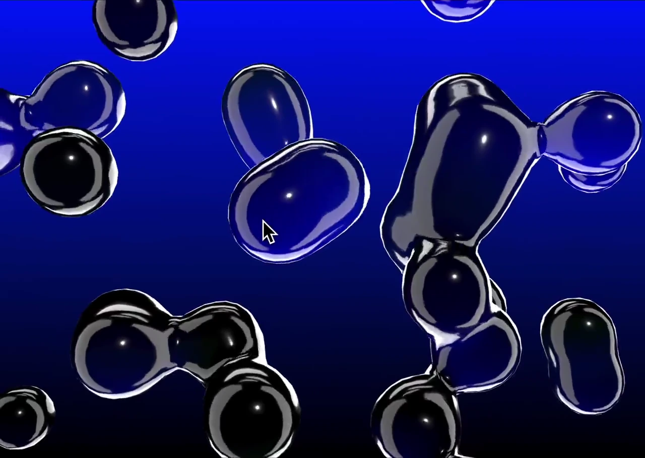 Liquid Glass Drops visual preview